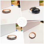 Premium 925 Silver Ring With Black Strip