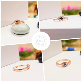 Premium 925 Silver Evil Eye Ring