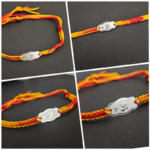 ॐ Silver Rakhi