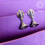 Silver Pure Feelings Jhumki