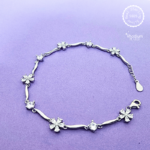 Silver Floral feeling Bracelet